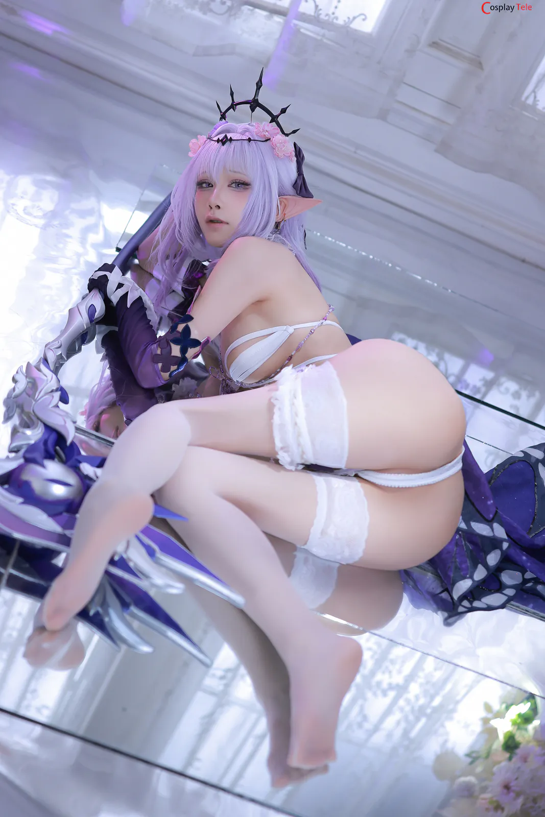 Aqua cosplay Castorice 22