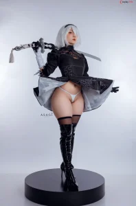 119+ Hình Ảnh Asagi Kawaii Cosplay 2B Tuyệt Đẹp Không Thể Bỏ Lỡ