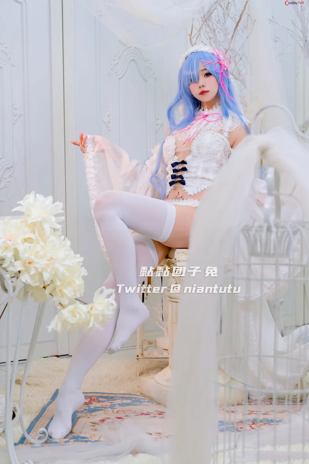 Yaokoututu cosplay Rem Bride 1
