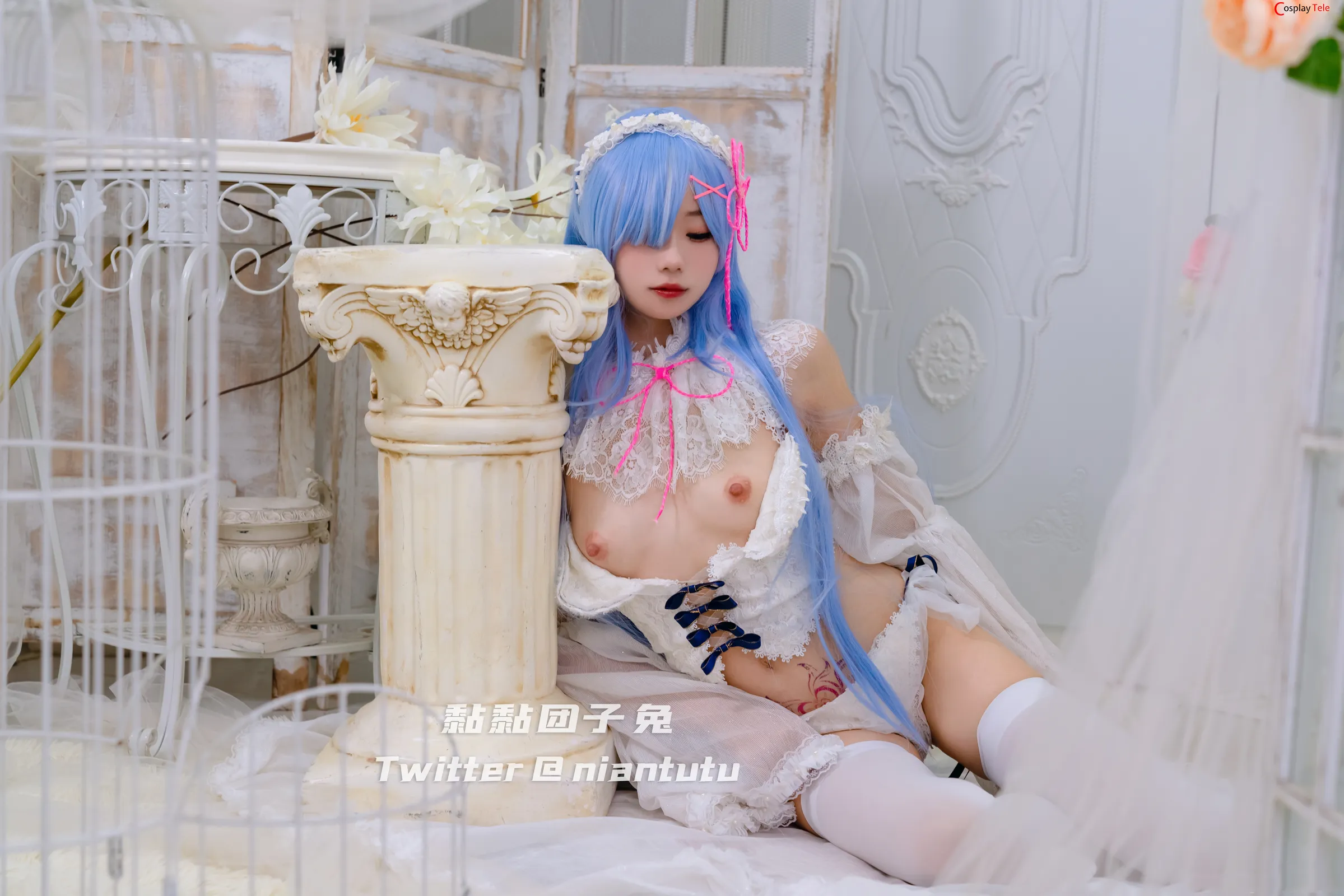 Yaokoututu cosplay Rem Bride 20