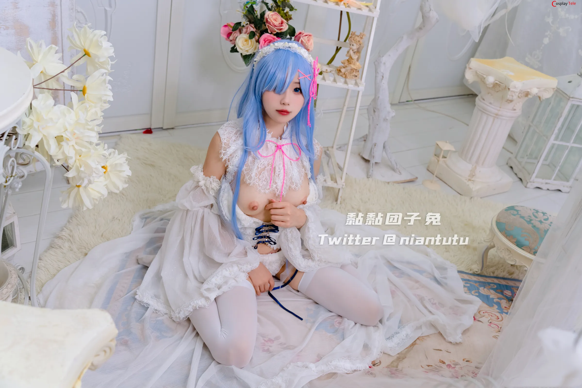 Yaokoututu cosplay Rem Bride 23