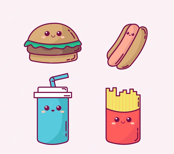 ảnh chibi food 3