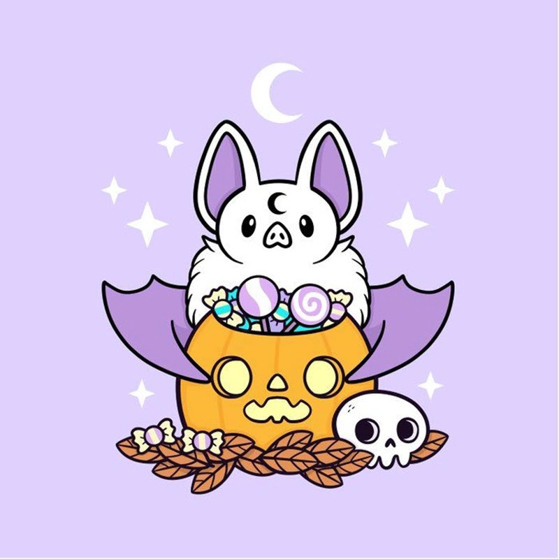 ảnh chibi halloween 10