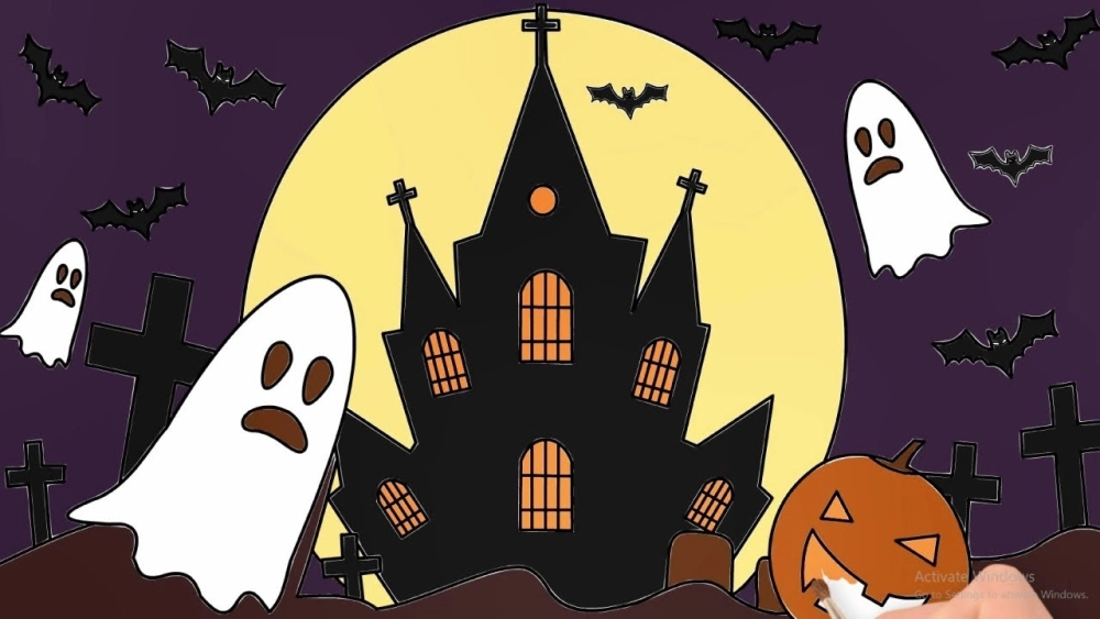 ảnh chibi halloween 14