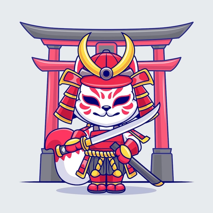 ảnh chibi samurai 1