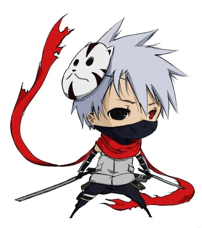 ảnh Kakashi chibi 6
