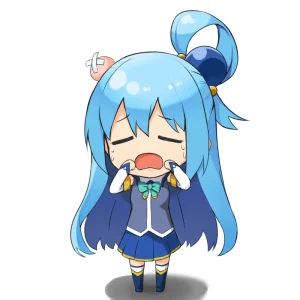 119+ Ảnh Aqua Chibi Ngọt Ngào, Dễ Thương Đốn Tim Fan