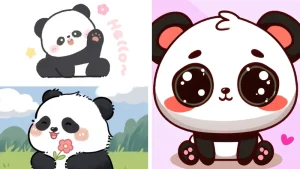 119+ Ảnh Chibi Panda Siêu Cute Đốn Tim Mọi Ánh Nhìn