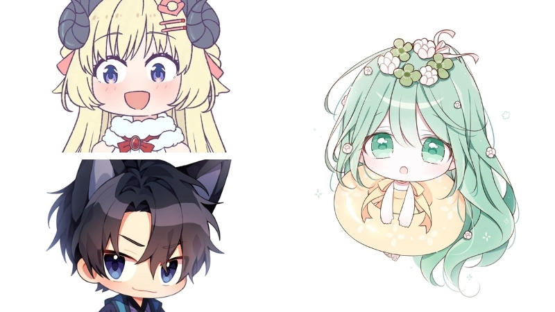 hình nền chibi cute 1