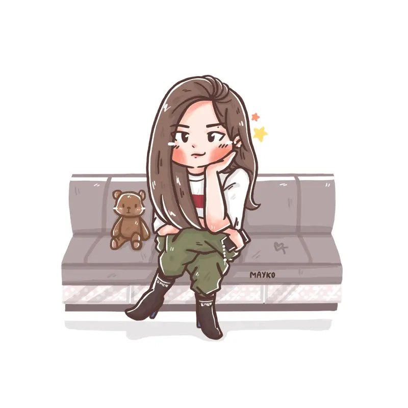 Jennie chibi 17