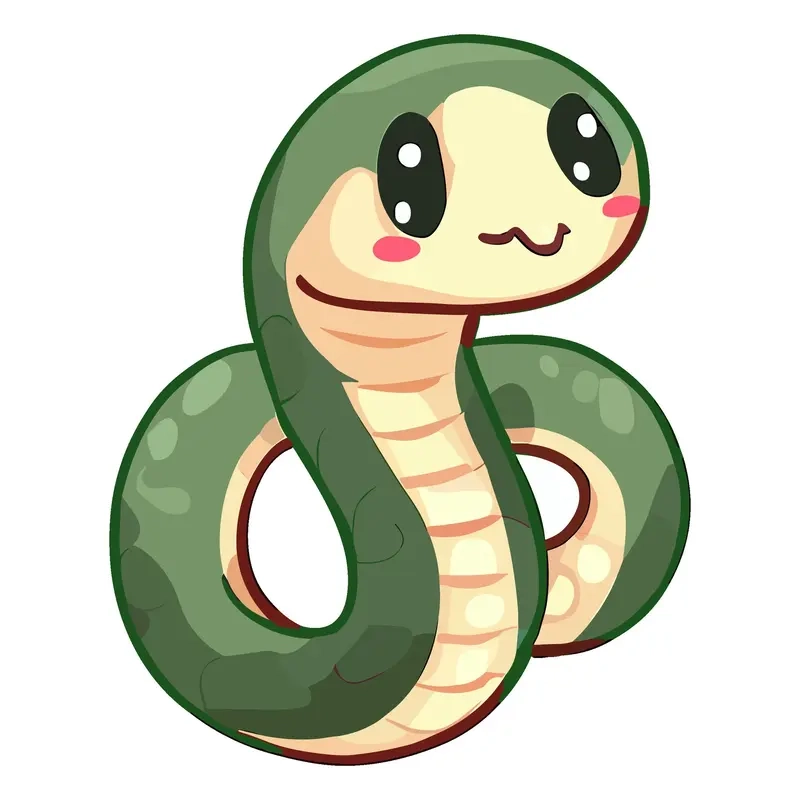 rắn chibi 33