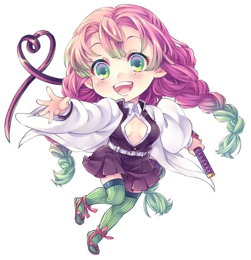 thanh gươm diệt quỷ chibi 14