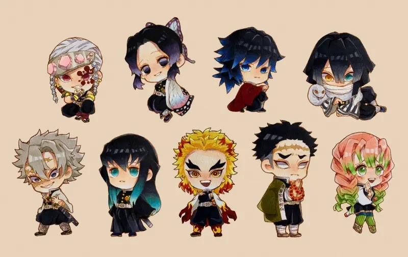thanh gươm diệt quỷ chibi 1