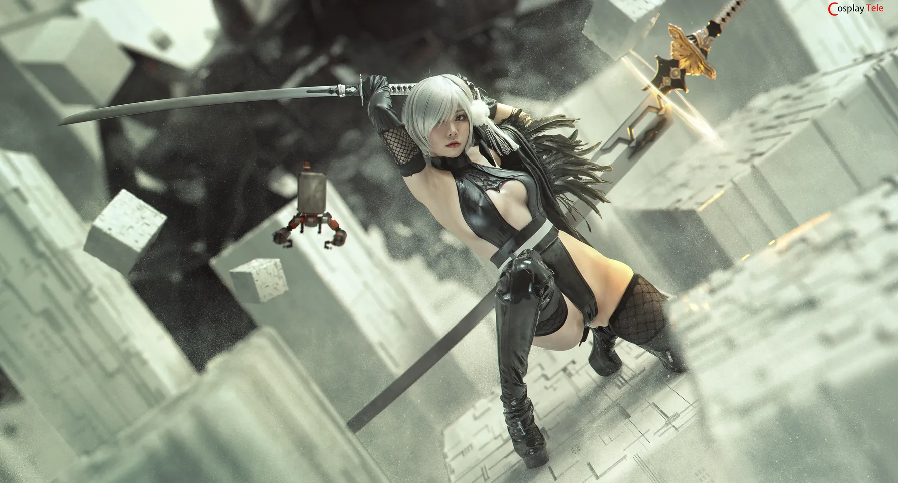 Nekokoyoshi cosplay 2B 34